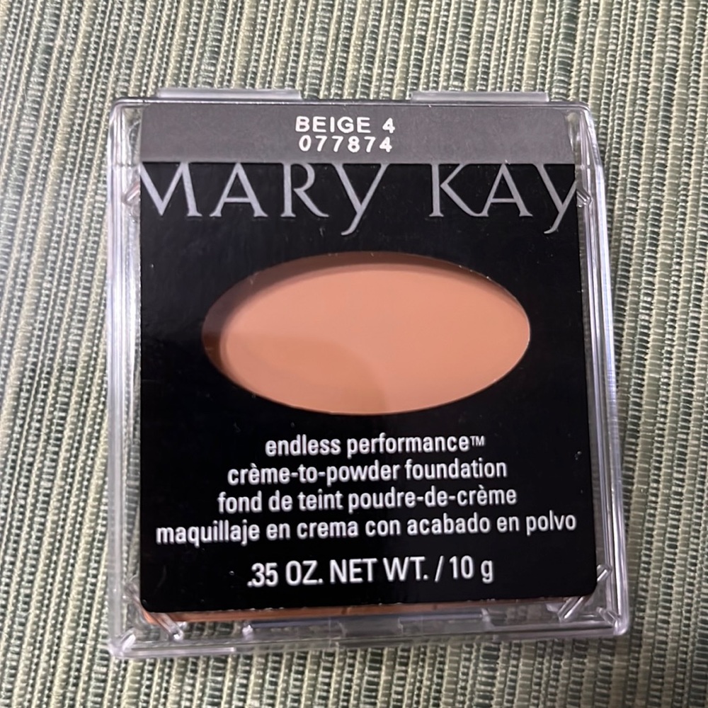 Mary Kay Sheer Mineral Pressed Powder Beige 4 .35 oz New Unused